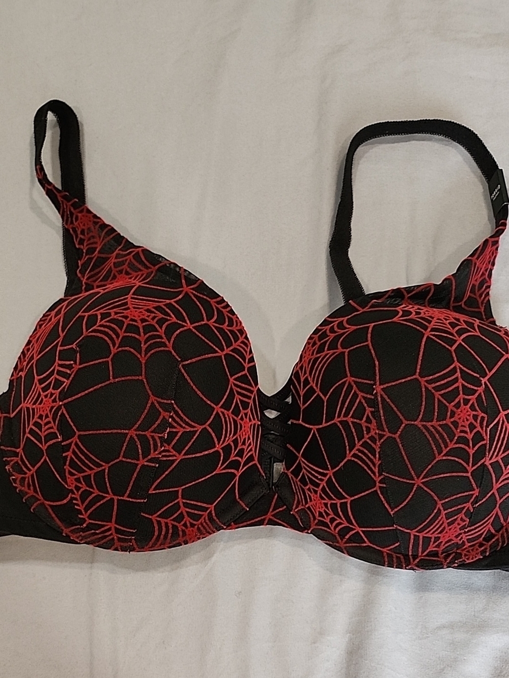 Torrid Bra with Spiderweb Print NWT